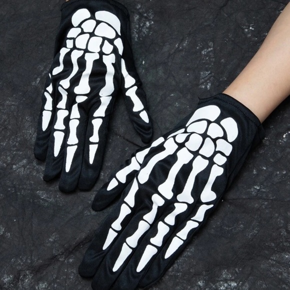 Kathrono Accessories - 💀 Skeleton Bone Gloves 🦴